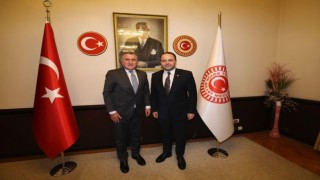 Vekil Koç, Gençlik ve Spor Bakanı Osman Aşkın Bakı Ziyaret etti