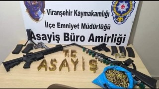 Viranşehirde silah kaçakçılığı operasyonu: 2 gözaltı