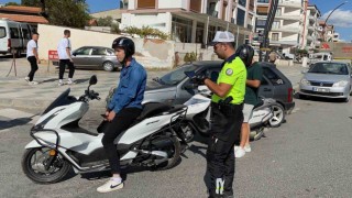 Yatağandaki trafik denetiminde 305 araca ceza kesildi
