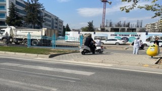 Yaya geçidini kullanan motosikletler cezadan kaçamıyor