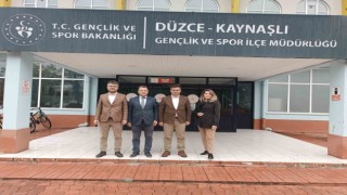 Yazıcı, Kaynaşlılı sporcular ile buluştu