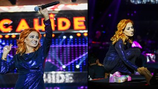 Yıldız Tilbe, Cahide Palazzo'da Yeni Saç Rengiyle Göz Doldurdu