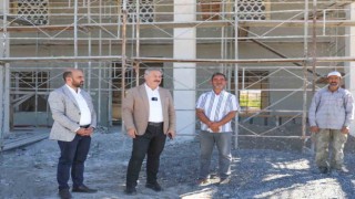 Yunus Emre Cami çalışmalarında sona geliniyor