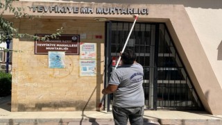 Yunusemreden muhtarlıklara bakım çalışması
