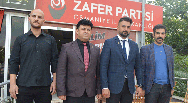 Zafer Partisi Osmaniye’de Üç İlçede Kongrelerini Tamamladı