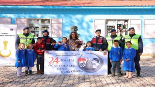 112ye gelen anlamlı ihbar: köy okulunun miniklerinin öğretmenlerine sürprizi yürekleri ısıttı