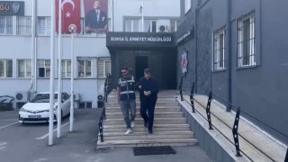 25 yıl kesinleşmiş hapis cezası bulunan şüpheli oğlunu ziyaret ederken yakalandı