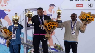 46. İstanbul Maratonunda kazananlar ödüllerini aldı