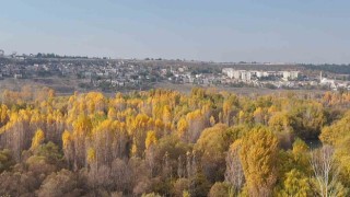 8 bin yıllık Hevsel Bahçelerinde renk cümbüşü dron ile görüntülendi