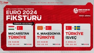 A Milli Kadın Hentbol Takımının, 2024 Avrupa Hentbol Şampiyonası macerası başlıyor