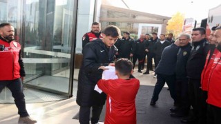 A Milli Takım, Kayseriden ayrıldı