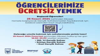 ABBden öğrencilere ücretsiz yemek
