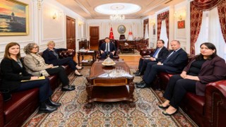Adalet Bakanı Tunç, Almanyanın Ankara Büyükelçisi Sorg ile bir araya geldi