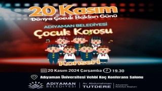 Adıyaman Belediyesinden çocuk korosu konseri