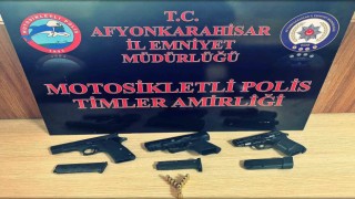 Afyonkarahisarda polis 1 haftalık denetim raporunu açıkladı