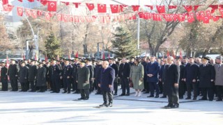 Ağrıda Atatürkü anma töreni düzenlendi