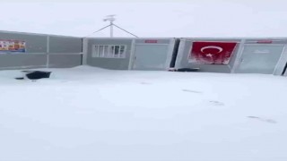 Ağrının yüksek kesimleri beyaza büründü