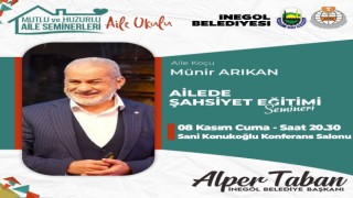 Aile okulunda bu hafta ‘Ailede Şahsiyet Eğitimi” anlatılacak