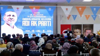 AK Parti Han ve Çifteler ilçe kongrelerine yoğun katılım