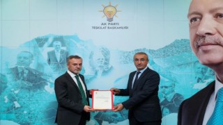 AK Parti Kahta İlçe Başkanlığına Av. Gafar Çelebi atandı