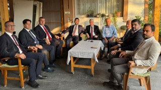 AK Parti Milletvekili Gülsoy’dan Başkan Aksoy’a Geçmiş Olsun Ziyareti