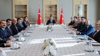 Cumhur İttifakı Osmaniye Heyeti, Cumhurbaşkanı Yardımcısı Yılmaz’ı Ziyaret Etti