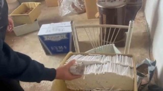 Aksaray KOMdan kaçak sigara operasyonu