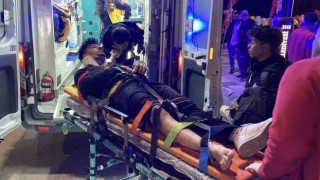 Aksarayda otomobil motosiklete çarptı: 1 yaralı