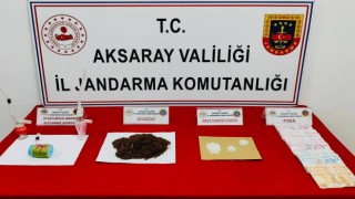 Aksarayda yakalanan uyuşturucu taciri tutuklandı