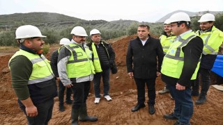 Alaşehirin 200 milyonluk dev yatırımı yerinde incelendi