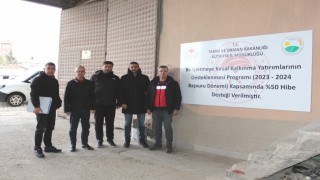 Altıntaşta 9,5 milyon TLlik çelik silo yatırımı tamamlandı