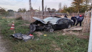 Amasyada otomobil takla attı: 4 yaralı