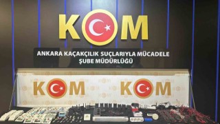 Ankarada kaçakçılık operasyonu: 1 gözaltı