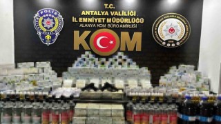 Antalyada çok sayıda gümrük kaçağı malzeme ele geçirildi, 11 şahsa adli işlem yapıldı