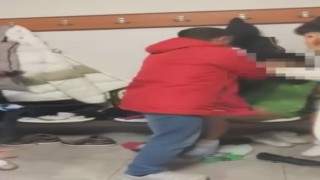 Antrenörden futbolcusuna küfür ve şiddet: O anlar kamerada
