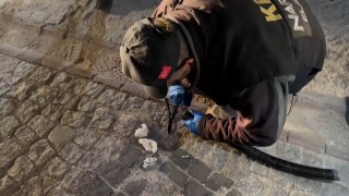 Aracın havalandırma hortumunda uyuşturucu çıktı