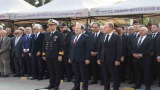 Atatürk, ölümünün 86. yılında Mersinde anıldı