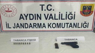 Aydında 12 adet ruhsatsız tabanca geçirildi