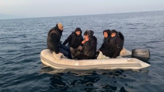 Aydında 5 düzensiz göçmen kurtarıldı
