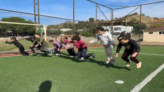 Aydında minikler, spor alışkanlığı kazanıyor