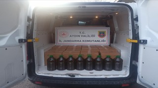 Aydında piyasa değeri 1 milyon TL olan zeytinyağı ele geçirildi