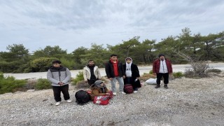 Ayvacıkta 6 kaçak göçmen yakalandı