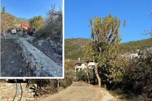 Bahçe'de Uzun Süredir Atıl Olan Yol Hizmete Açıldı