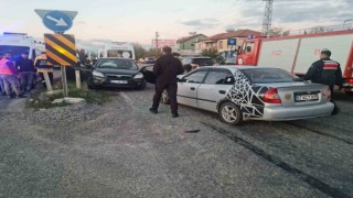 Bakacakkadı-Zonguldak kara yolunda trafik kazası: 3 yaralı