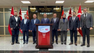 Bakan Kacırdan Şanlıurfa Valiliğine ziyaret