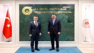 Bakan Kurum, Esenyurt Belediye Başkan Vekili Aksoyu kabul etti