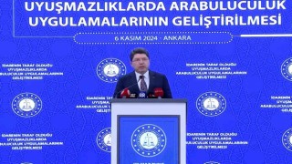 Bakan Tunç: “Arabuluculuğa önem vermeye devam edeceğiz“