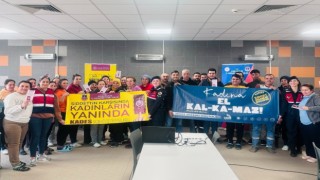 Balık fabrikası çalışanlarına jandarmadan bilgilendirme