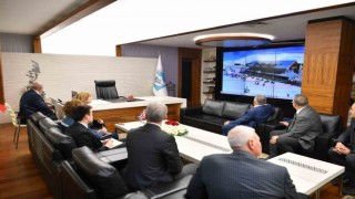 Başkan Büyükkılıç; İngiltere Büyükelçisi Morrisi konuk etti