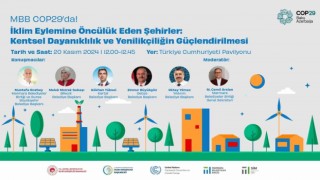 Başkan Gökhan Yüksel, COP29da konuşmacı olarak yer alacak